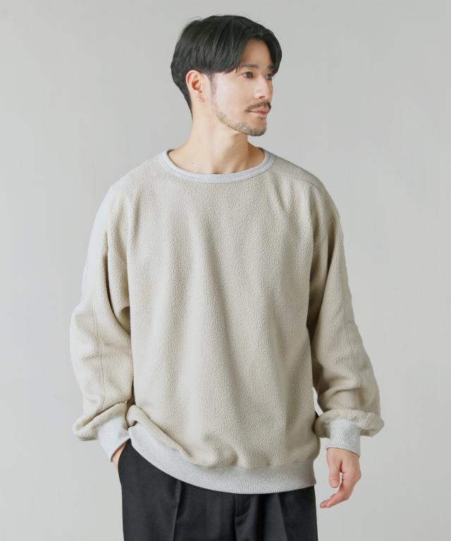 スプートニクス（SPUTNICKS）/ POLARTEC?（ポーラテック）”Thermal Pro” ボア クルーネック