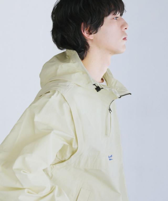 スプートニクス（SPUTNICKS）/コットンナイロン 袖着脱2WAYアノラック