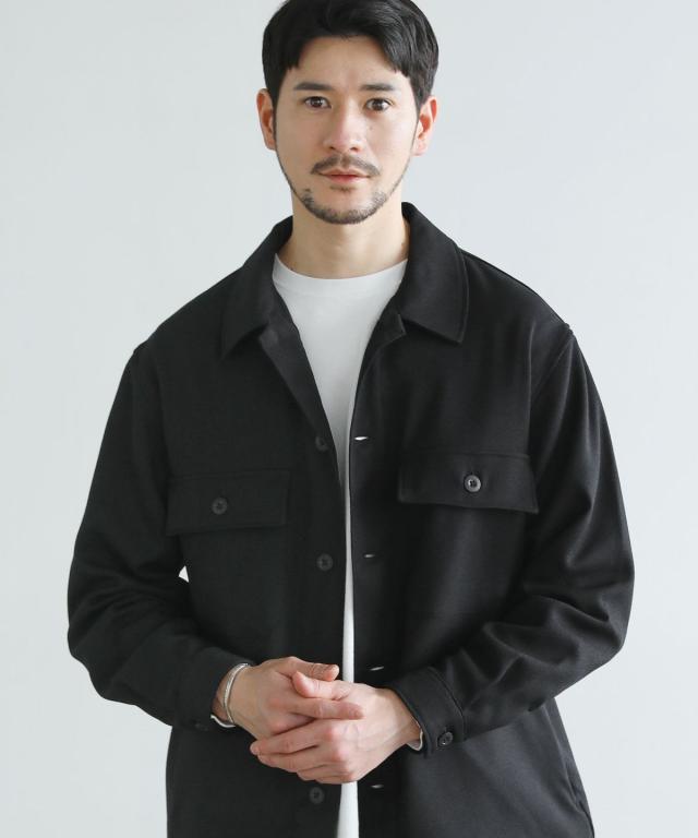 スプートニクス（SPUTNICKS）/【国産】LANATEC(R)LEI　ウーリーカルゼストレッチソフトシャツジャケット_13
