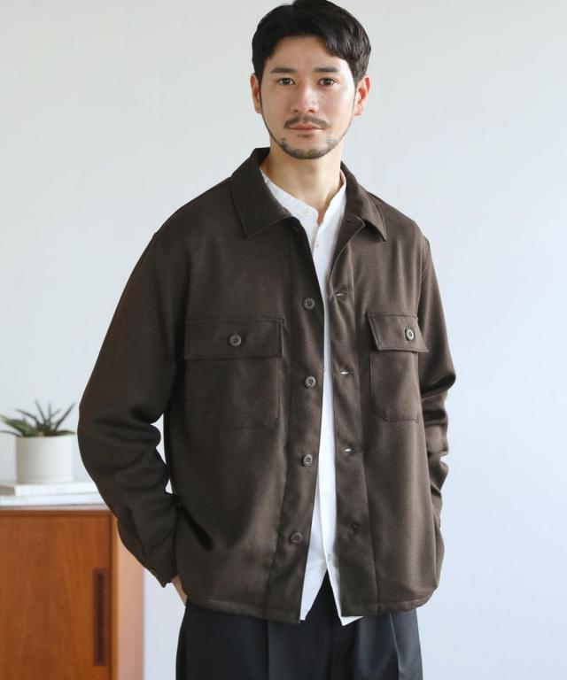 スプートニクス（SPUTNICKS）/【国産】LANATEC(R)LEI　ウーリーカルゼストレッチソフトシャツジャケット_14