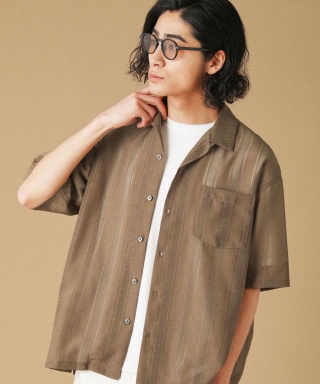 スプートニクス（SPUTNICKS）/レノクロスオープンカラー半袖シャツ_11