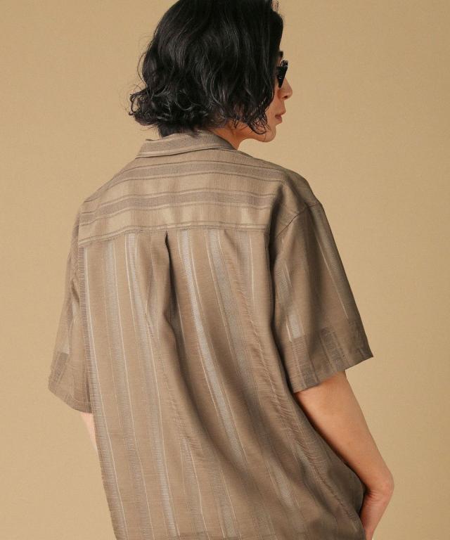 スプートニクス（SPUTNICKS）/レノクロスオープンカラー半袖シャツ_13