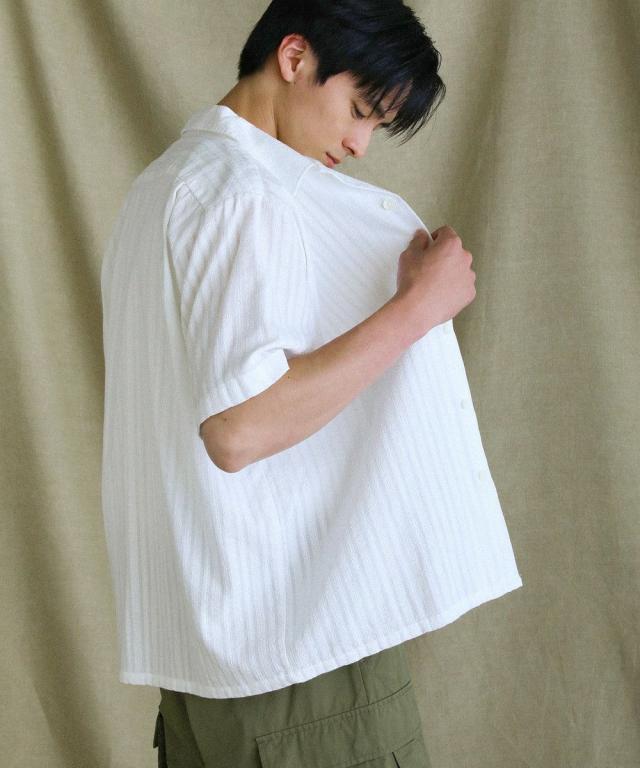 スプートニクス（SPUTNICKS）/日本製レノクロス（からみ織）オープン