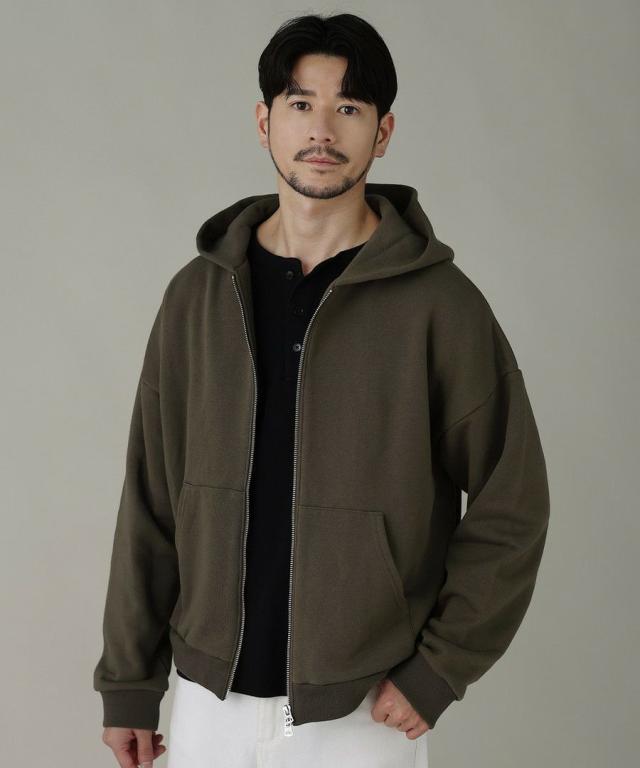 スプートニクス（SPUTNICKS）/和歌山　11オンスボクシークロップドZIPパーカー_3
