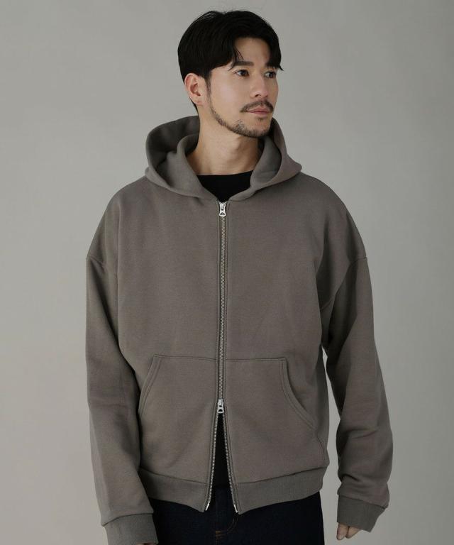 スプートニクス（SPUTNICKS）/和歌山　11オンスボクシークロップドZIPパーカー_1
