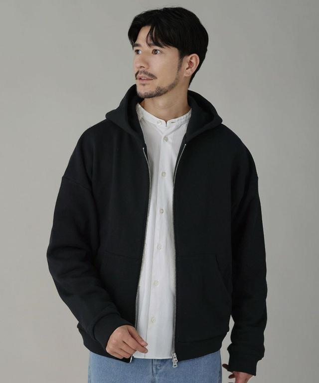 スプートニクス（SPUTNICKS）/和歌山　11オンスボクシークロップドZIPパーカー_2
