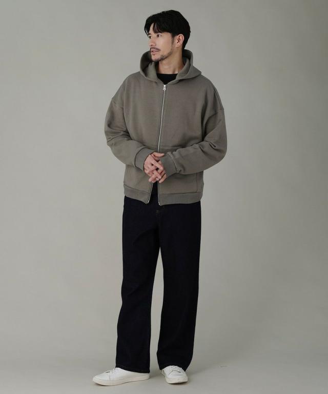 スプートニクス（SPUTNICKS）/和歌山　11オンスボクシークロップドZIPパーカー_11