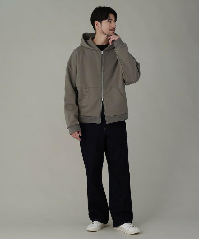 スプートニクス（SPUTNICKS）/和歌山　11オンスボクシークロップドZIPパーカー_12
