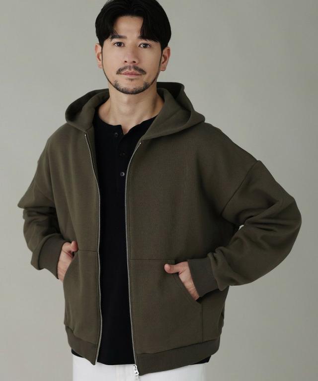 スプートニクス（SPUTNICKS）/和歌山　11オンスボクシークロップドZIPパーカー_19