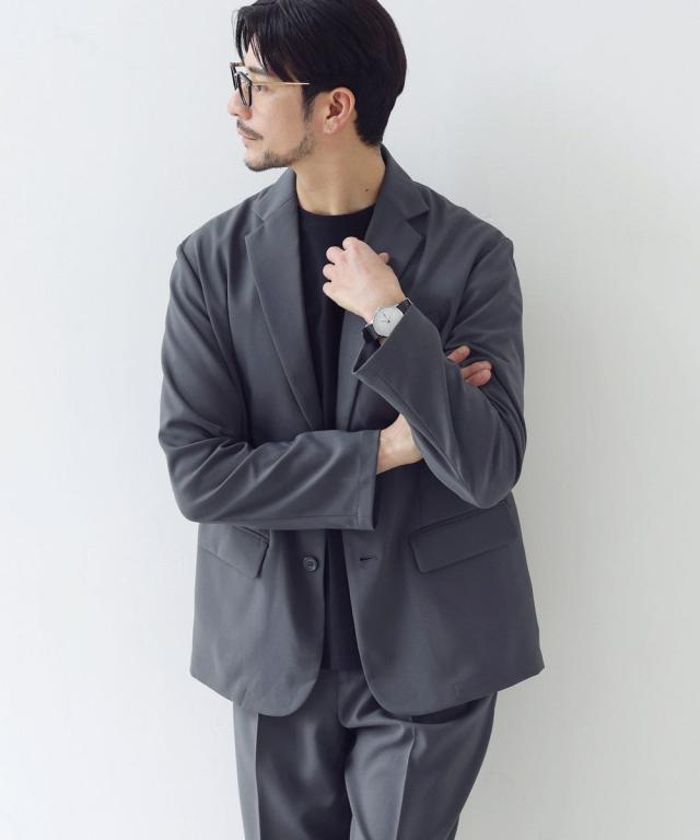 スプートニクス（SPUTNICKS）/機能性シングルテーラード＆イージースリムパンツ セットアップ_14