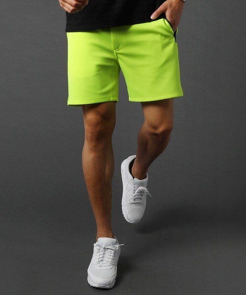 レジェス（REZES）/ストレッチジャージーベルトループ付き2WAYゴルフイージーショーツの通販は