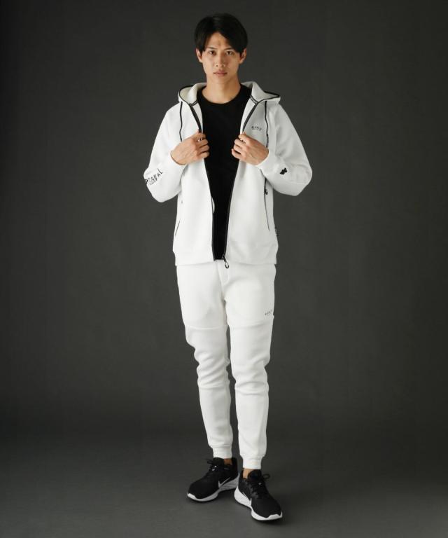 レジェス（REZES）/＜LUXE/R＞スポンジボンディングジップパーカーの