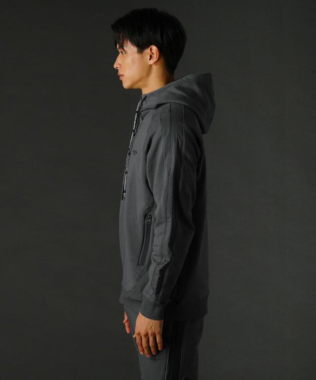 レジェス（REZES）/＜LUXE/R＞ナイロンツイル切替裏起毛ハイネック止水