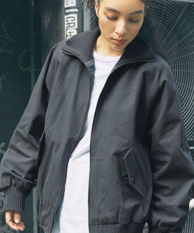 エムエスジー（MSG）/＜MSG＞オーバーサイズリブハイネックレザー