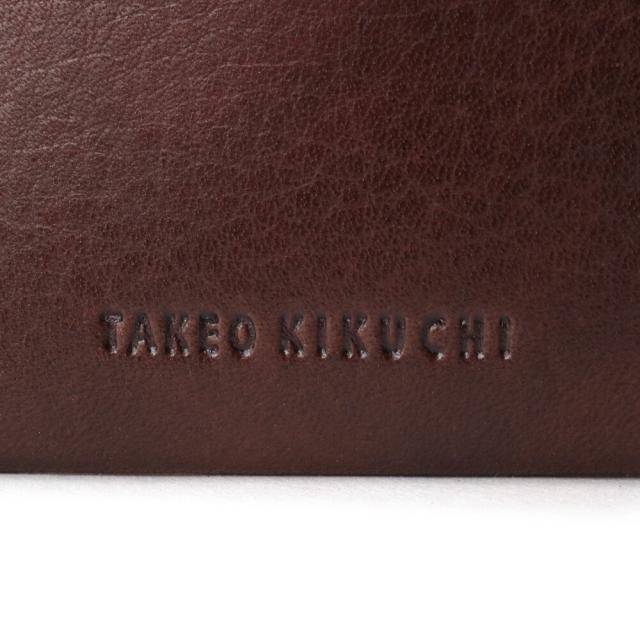 タケオキクチ（TAKEO KIKUCHI）/【タケオキクチ】ソフトアンティーク 財布 二つ折り 小銭入れあり 国産レザー_5