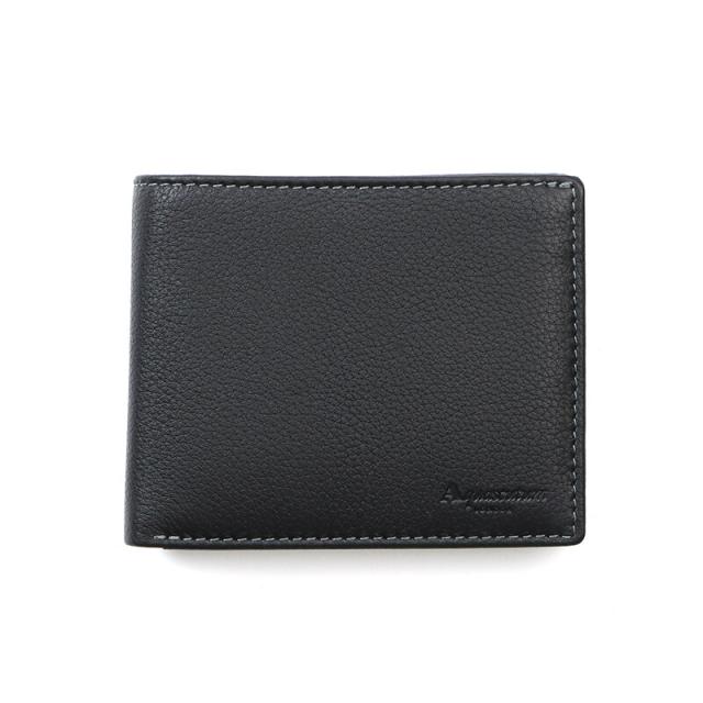 アクアスキュータム（AQUASCUTUM）/【アクアスキュータム】エプソン 二つ折り財布 片ベラ付き 小銭入れ付