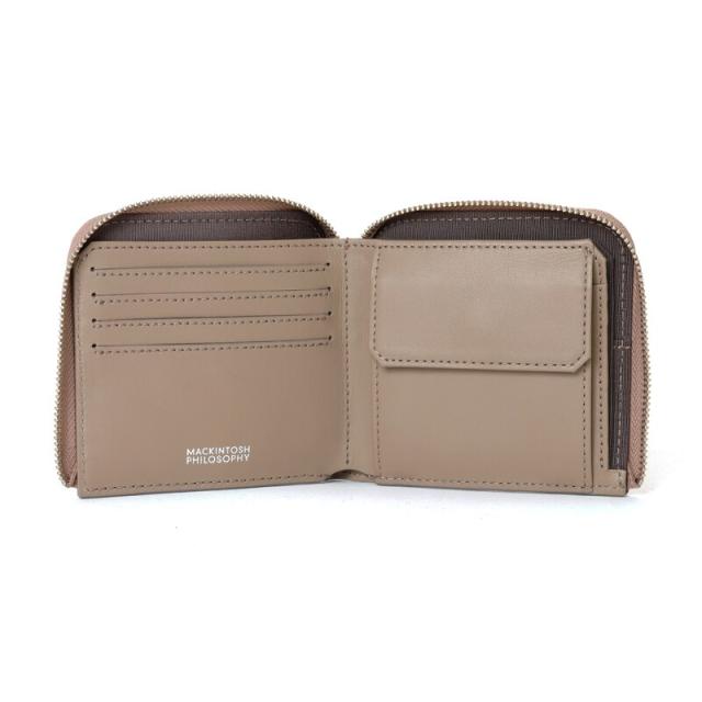 マッキントッシュ 哲学（MACKINTOSH PHILOSOPHY）/【マッキントッシュ 哲学】花の冠クス L字ジッパー 二つ折り財…