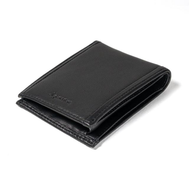 アクアスキュータム（AQUASCUTUM）/【アクアスキュータム】ラムタッチレザー 二つ折り紙入れ