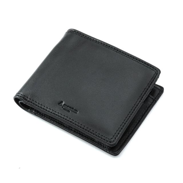 アクアスキュータム（AQUASCUTUM）/【アクアスキュータム】サットン 二つ折り財布小銭入れ付き 羊革