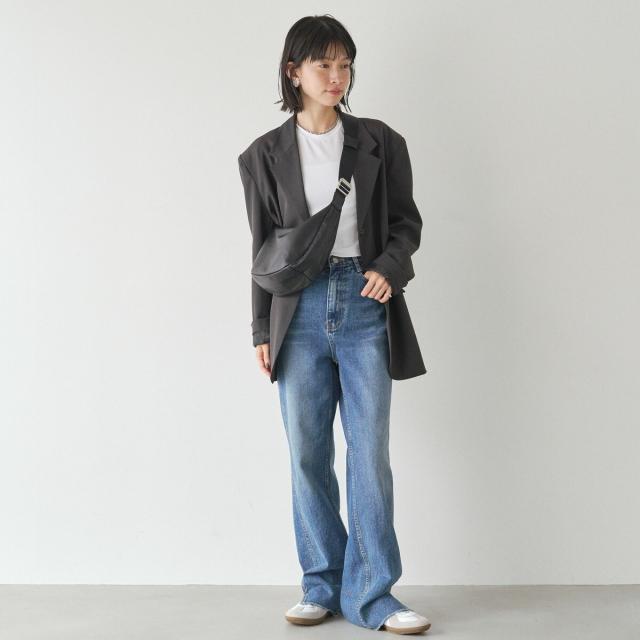 ラシット（russet）/ソフトレザーラウンドショルダーバッグ〈UNISEX〉(CE−1326)_9