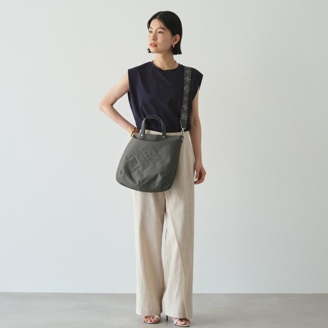 ラシット（russet）/〈新色追加〉スリム2WAYトートバッグ ＜ナイロン
