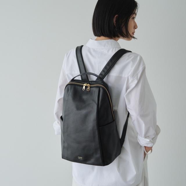 [超美品]russetラシットリュック　バックパック ラシット（russet）/【2024AW】＜背面メッシュ仕様＞レザー