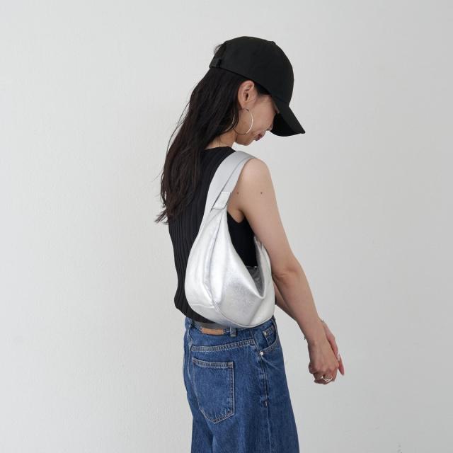 ラシット（russet）/ソフトレザーラウンドショルダーバッグ【シルバー】(CE−1470−WEB)_19