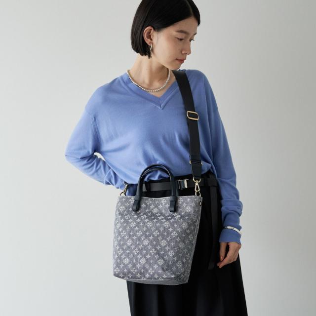 ラシット（russet）/【2025SS新作】《Denim print》2wayトートバッグ(CE−1480)の通販は