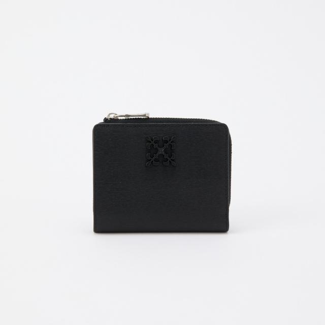 ラシット（russet）/【2025SS新作】［水シボレザー］モノグラムプレートハーフウォレット(SO−419)の通販は