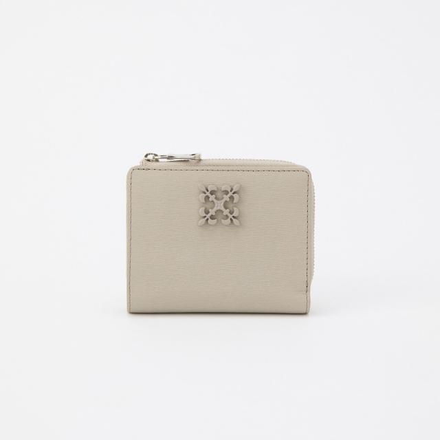 ラシット（russet）/【2025SS新作】［水シボレザー］モノグラムプレートハーフウォレット(SO−419)の通販は