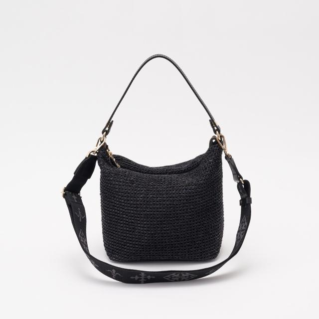 ラシット（russet）/モノグラムテープ カゴシンプルショルダー