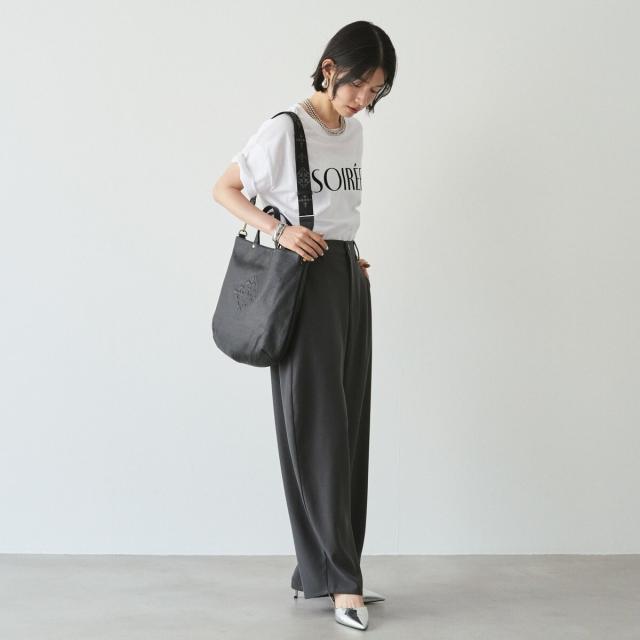 ラシット（russet）/スリム2WAYトートバッグ ＜エンボスモノグラム