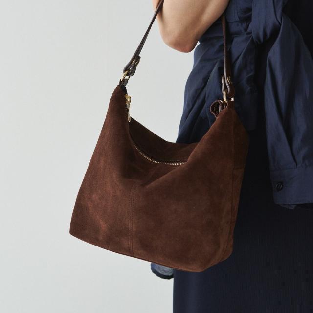 ラシット（russet）/スエードシンプルショルダー(CE−1572)