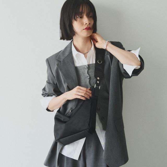 ラシット（russet）/ダブルベルトナイロンショルダーバッグS(SF−261)