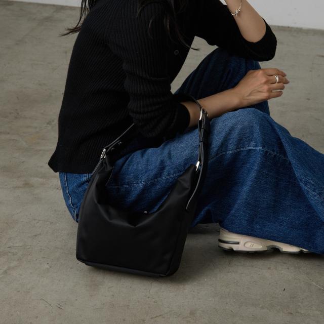 ラシット（russet）/ダブルベルトナイロンショルダーバッグS(SF