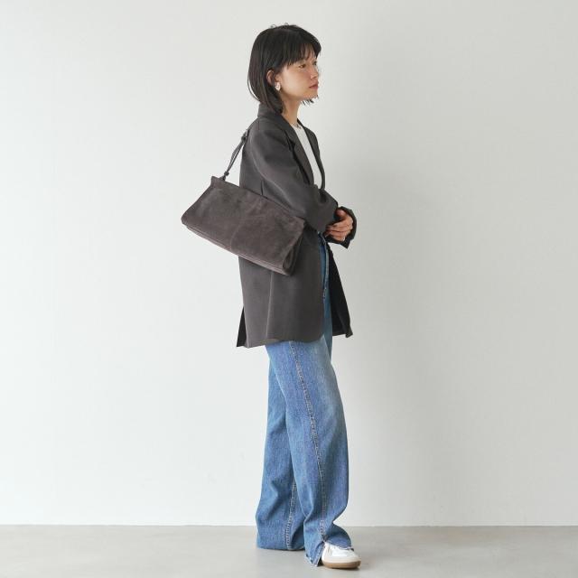 ラシット（russet）/スエード横長ショルダーバッグ(CE−1578)の通販は