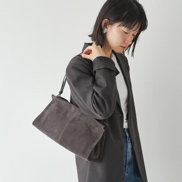 ラシット（russet）/スエード横長ショルダーバッグ(CE−1578)の通販は