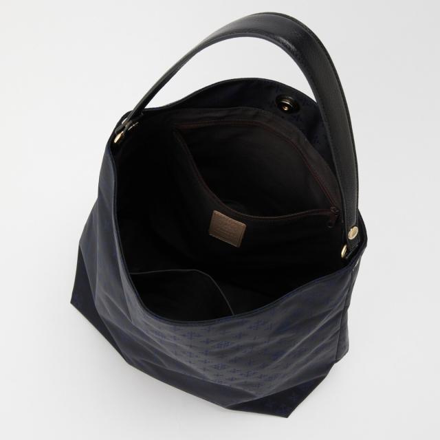 ラシット（russet）/モノグラムナイロンジャガード 縦長2WAYショルダーバッグ(CE−1622) ラシット（russet）/モノグラムナイロンジャガード 縦長2WAYショルダー