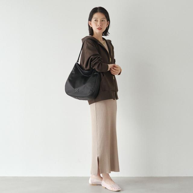 ラシット（russet）/［仕切りあり］クラウズナイロン 縦長2WAYショルダーバッグ(CE−1623) ラシット（russet）/［仕切りあり］クラウズナイロン 縦長2WAY