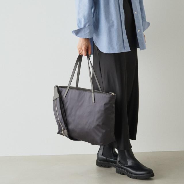 ラシット（russet）/【2025AW新作】《ファスナーポケット付きショルダーベルト》2wayトートバッグ(SF−266)