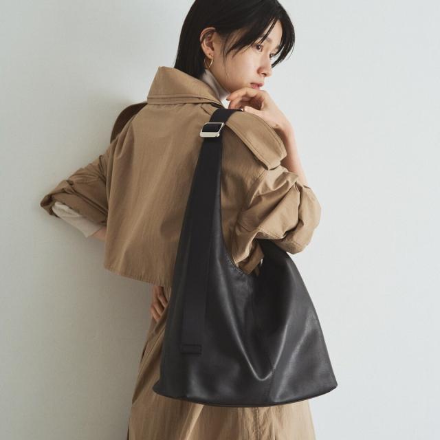 ラシット（russet）/レザーホーボーバッグ L(CE−1654)