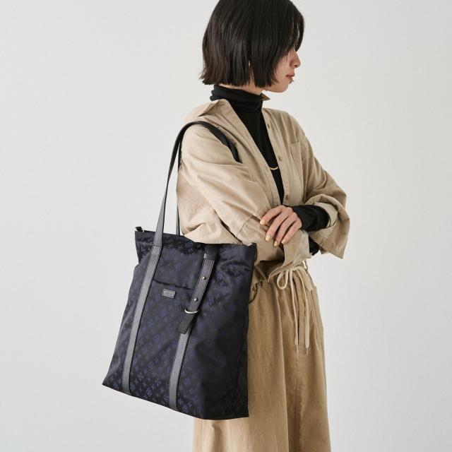 ラシット（russet）/アシンメトリーハンドルトートバッグ（SF−237）