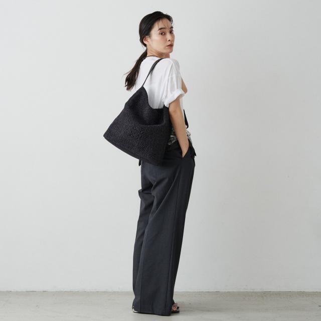 ラシット（russet）/ナイロンラフィアワンショルダーバッグ(CE−1714)_14