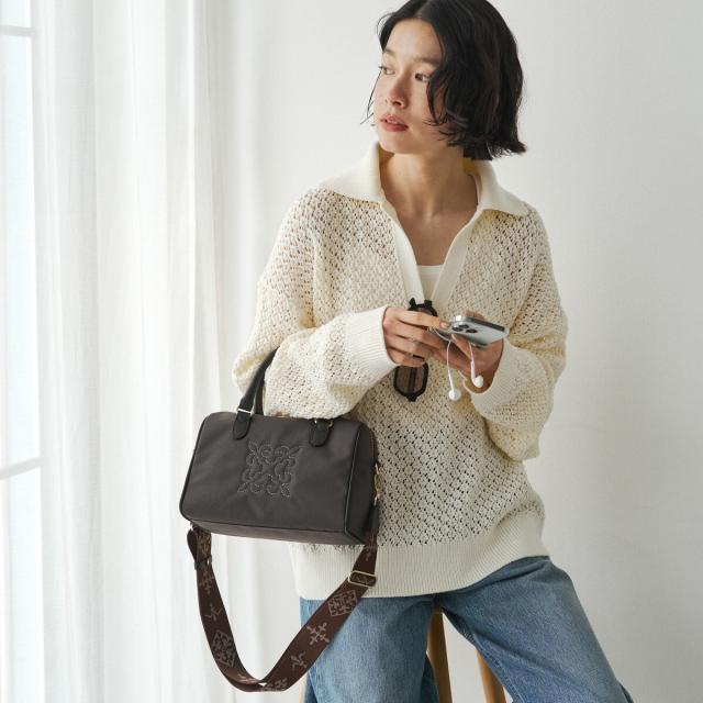 ラシット（russet）/《WEB限定》コーデュラナイロン2WAYミニボストンバッグ(CE−1721−WEB)_7