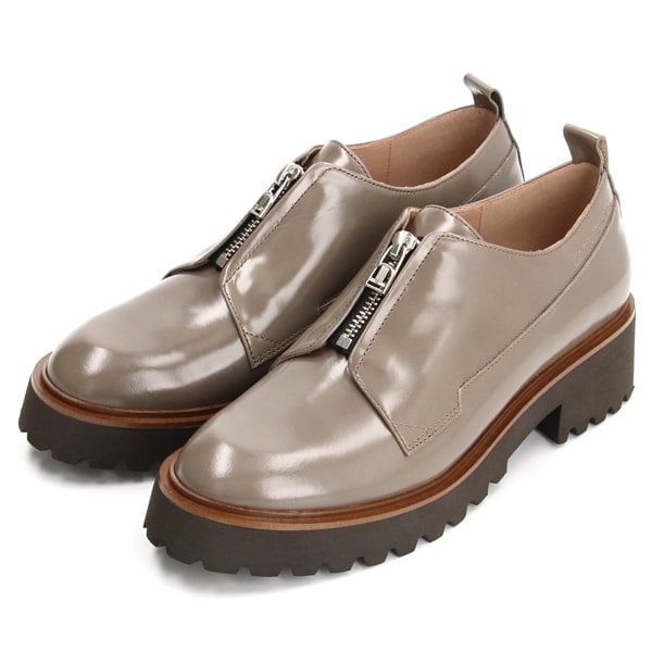 ランバン オン ブルー（LANVIN en Bleu）/厚底センタージップアップシューズ