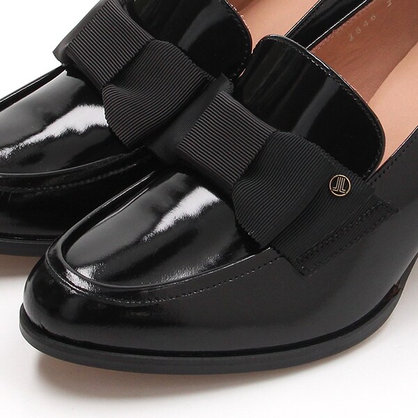 ランバン オン ブルー（LANVIN en Bleu）/リボンモチーフヒールアップ