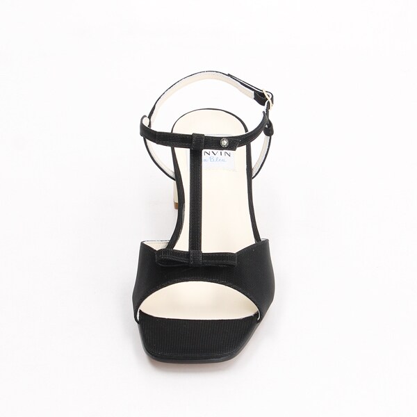 ランバン オン ブルー（LANVIN en Bleu）/リボンモチーフＴストラップサンダル_3