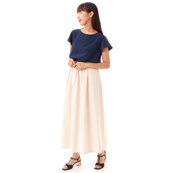 ランバン オン ブルー（LANVIN en Bleu）/リボンモチーフＴストラップサンダル_14