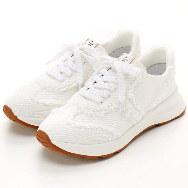 ランバン オン ブルー（LANVIN en Bleu）/レースアップデニムスニーカー_1