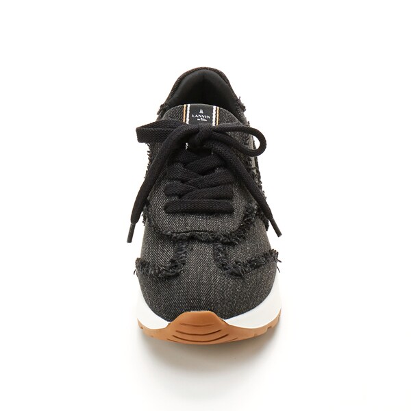 ランバン オン ブルー（LANVIN en Bleu）/レースアップデニムスニーカー_3